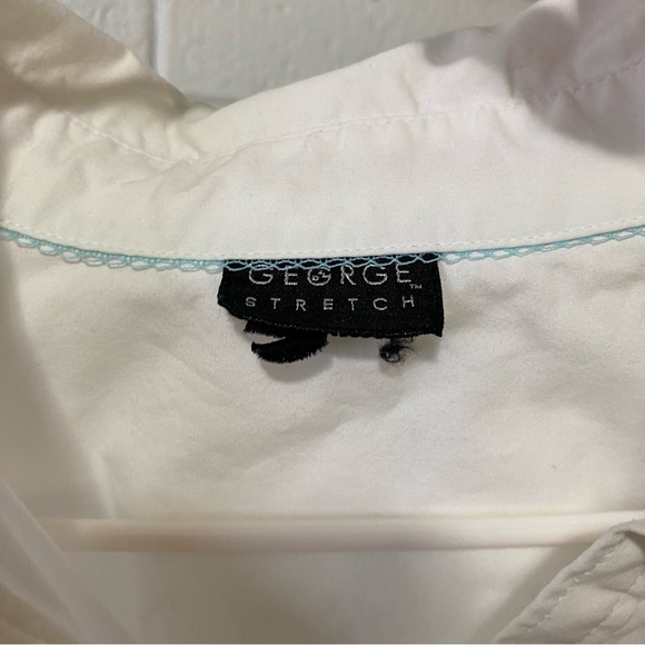 George Stretch (2X? XXL?) Like New Button Up Down Casual Professional Longsleeve - Picture 5 of 6